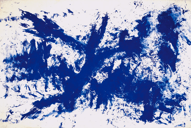 Yves Klein, Anthropométrie de l'Epoque Bleue