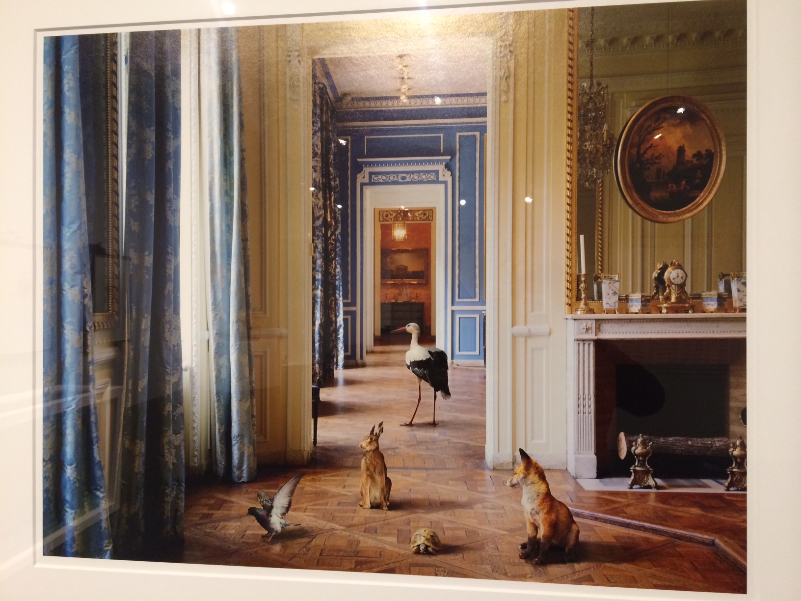 Karen Knorr, "Ledoux's Reception [Carnavalet]" from the Fables series